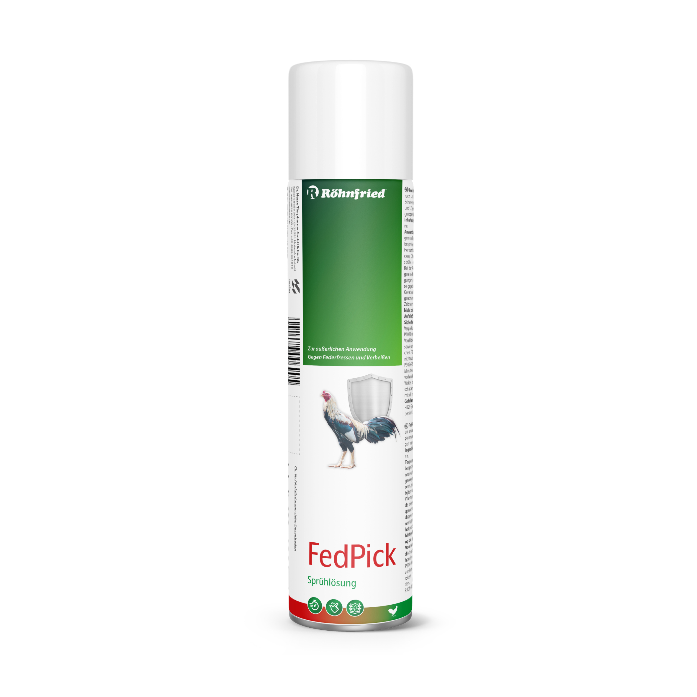 FedPick נגד מריטת נוצות - 400 מ"ל לתוכים עופות ויונים