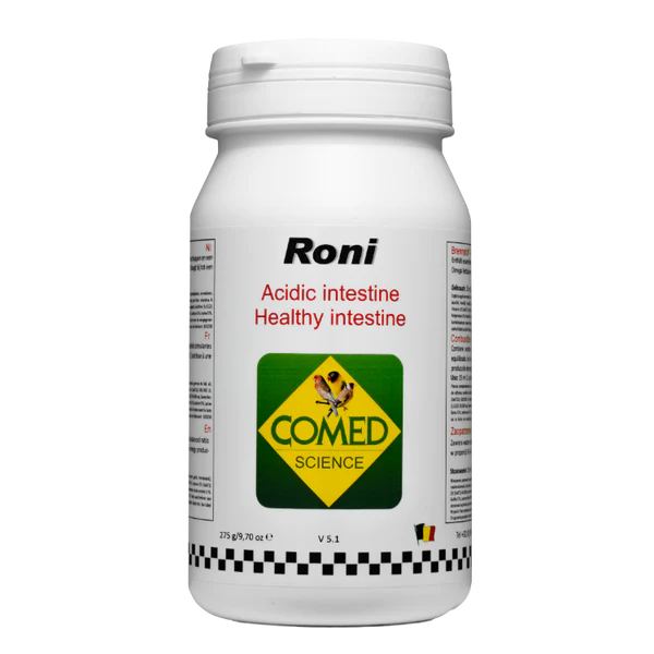 Roni Bird לטיפול בבעיות מעי חומצי = מעי בריא COMED