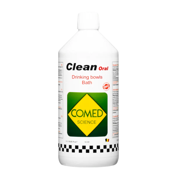 Clean Oral תרכיז פרוביוטי רב עוצמה לניקוי שקתות שתייה COMED.