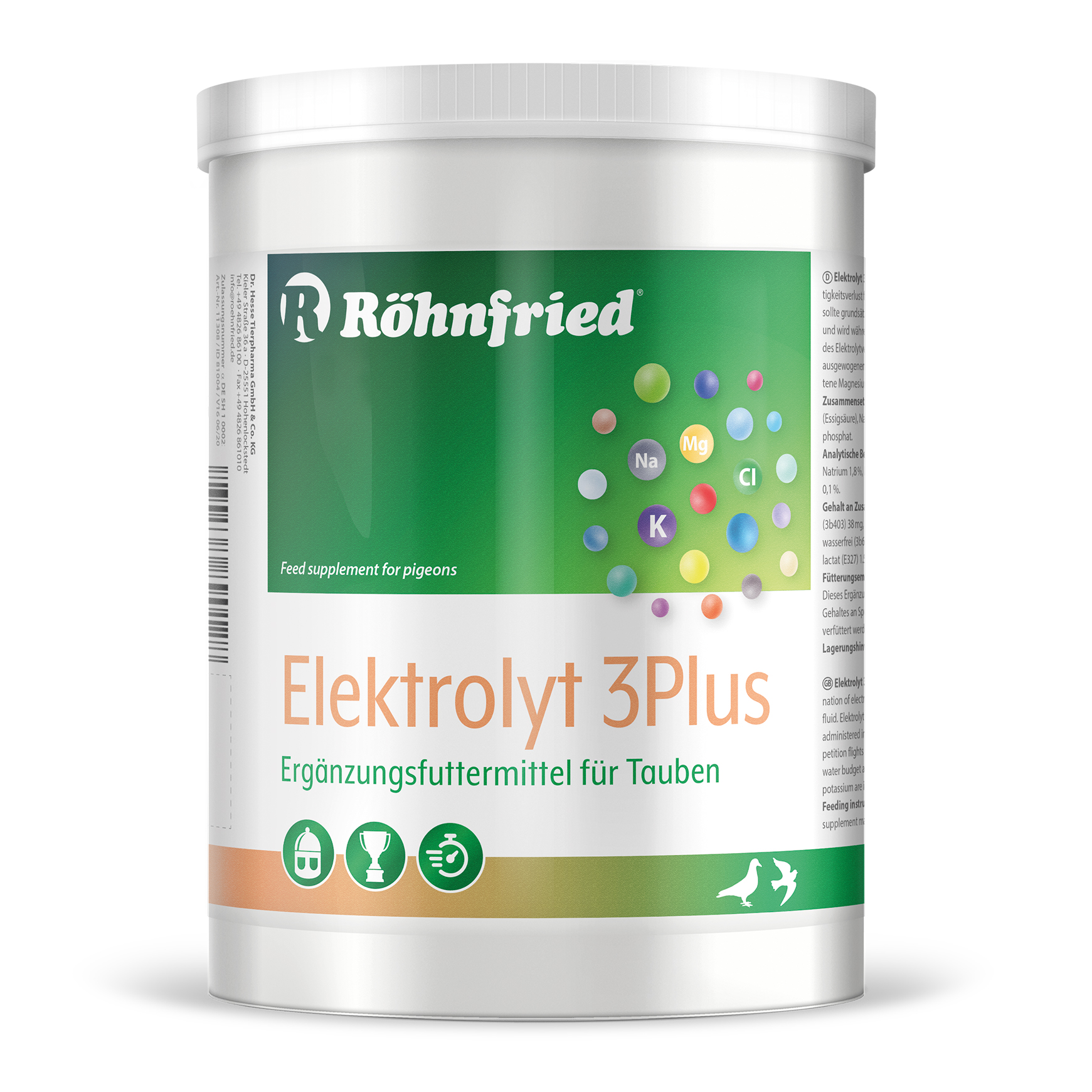 Elektrolyt 3Plus אלקטרוליטים 600 ג"ר