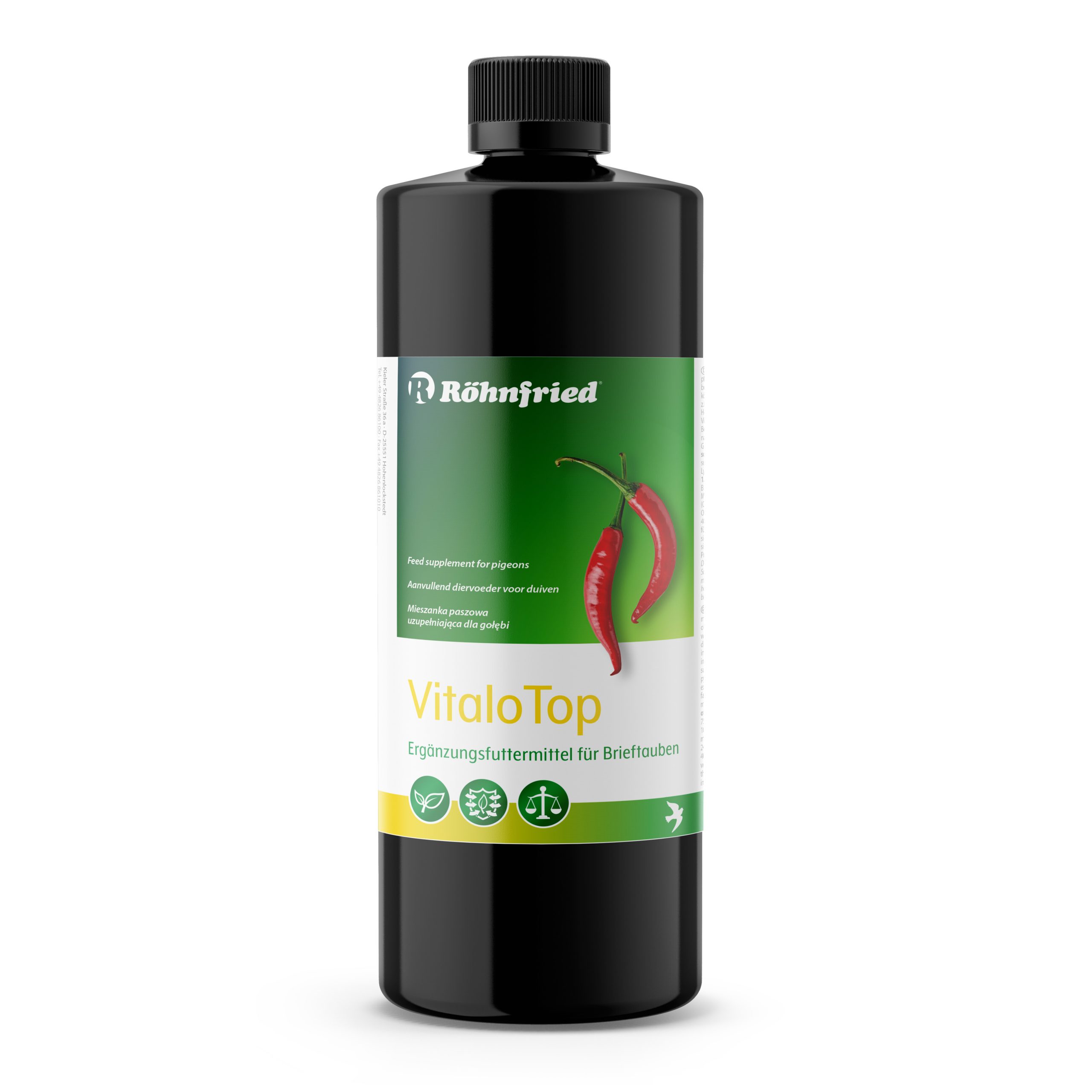 VitaloTop עם תמצית צ'ילי שומר על מערכת העיכול