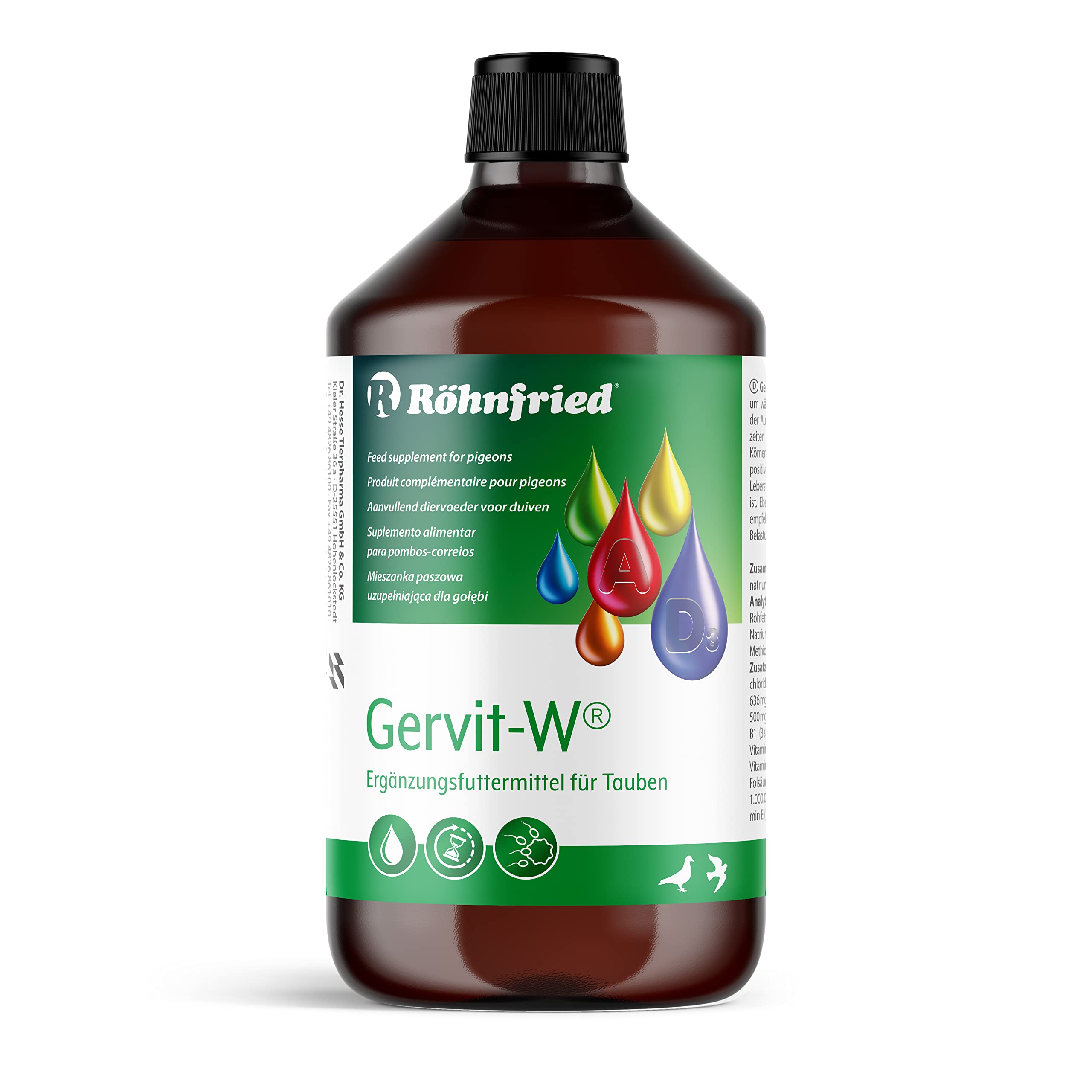 Gervit-W מולטי ויטמין 500 מ"ל Rohnfried