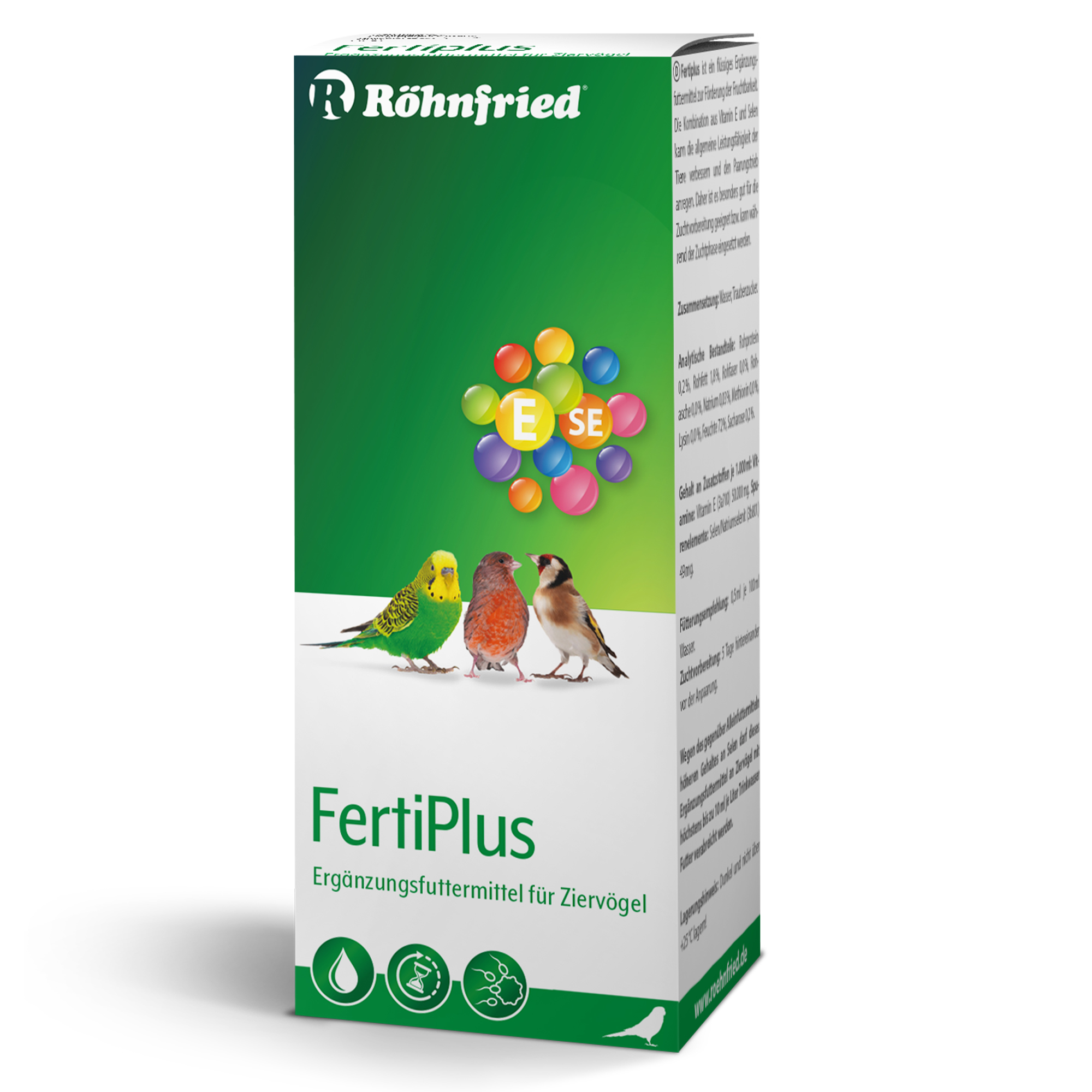 FertiPlus מצוין לריבוי פרטי פלוס 100 מ"ל ויטמין E סילניום ויאגרה לתוכים – תמונה 3