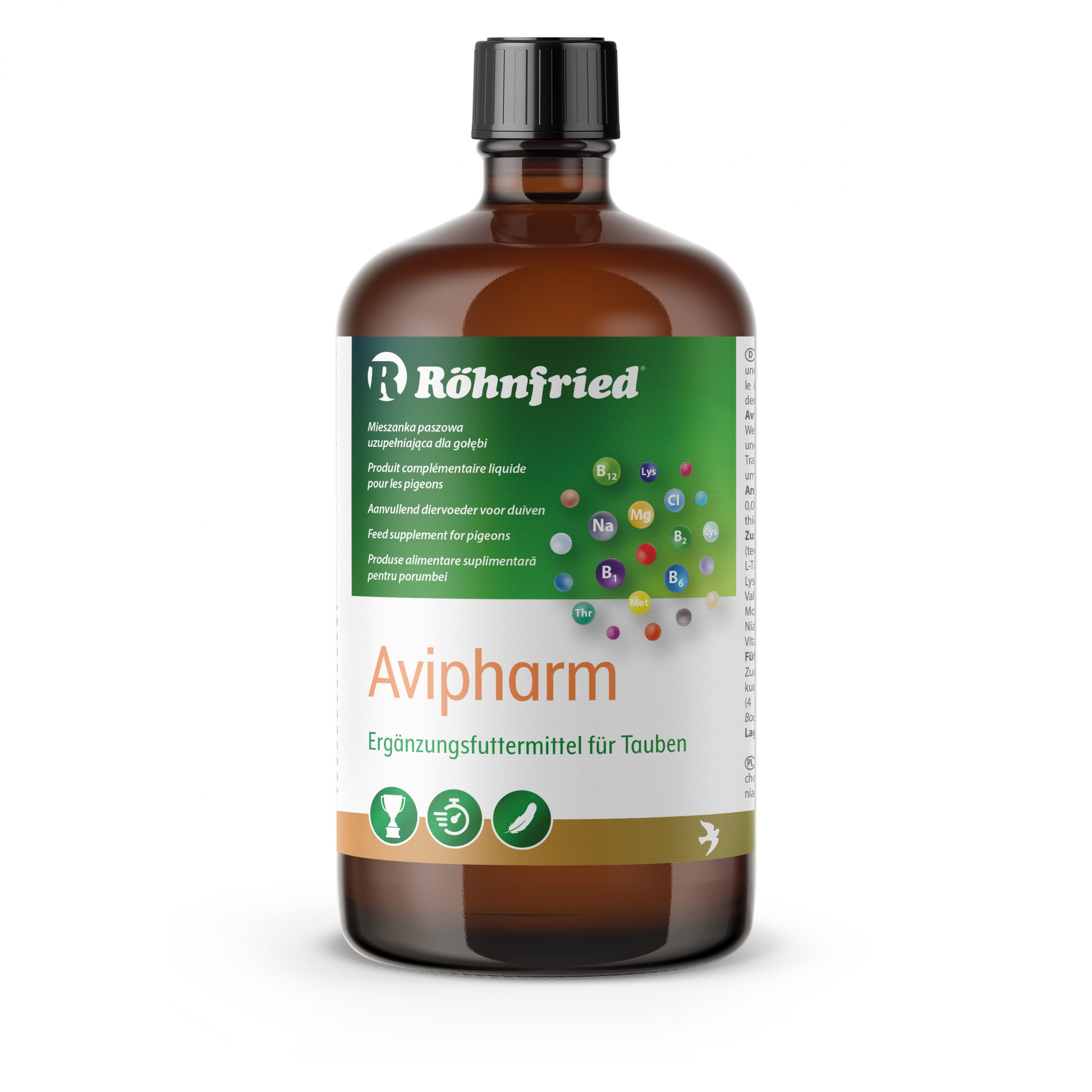 Avipharm רוהנפריד אביפארם 1000 מ"ל (אלקטרוליטים + גלוקוז ויטמין)
