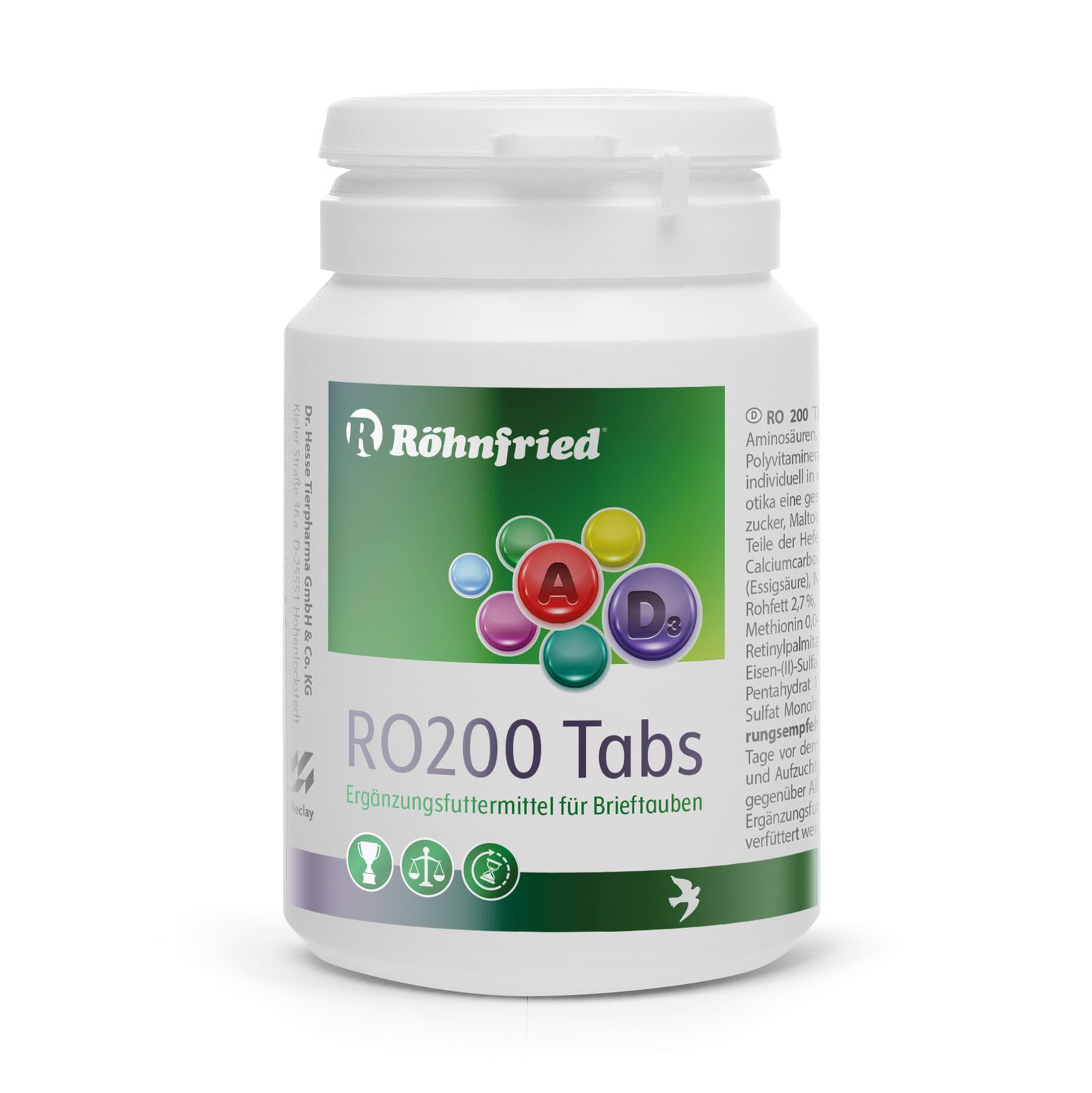 RO 200 Tabs כדורים פרוביוטיקה