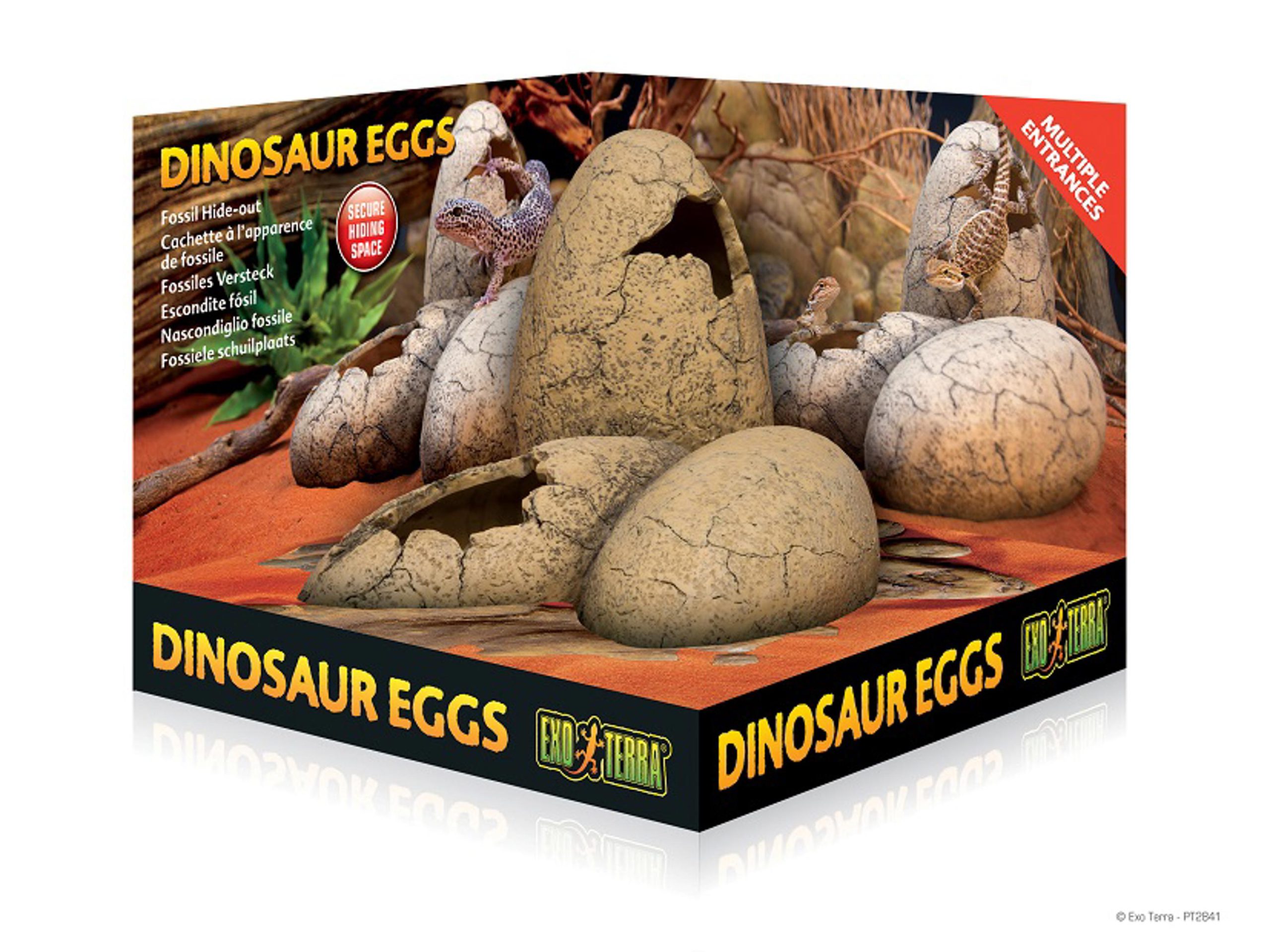 אקזוטרה מסתור ביצת דינוזאור (PT2841) Exo Terra Dinosaur Eggs