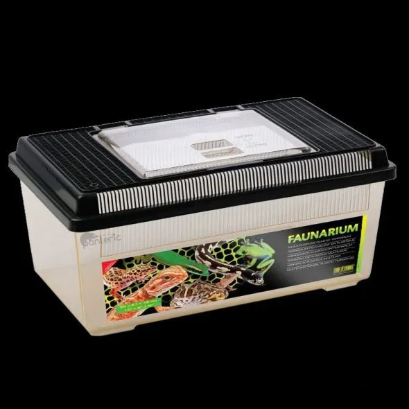 אקזוטרה פאונריום M טרריום פלסטיק לזוחלים ודו חיים