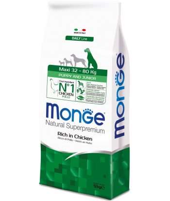 מונג לכלב Maxi גור 12 ק”ג Monge