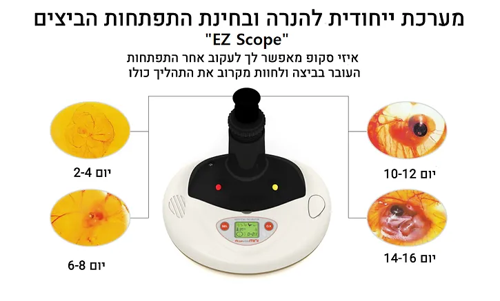 Rcom eZ-Scope - מדגרת מיני פרו איזיסקופ – תמונה 10