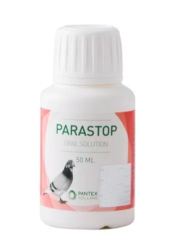 Pantex Parastop 50ml סלמונלוזיס - פארטיפוס מירוץ יונים וציפורים