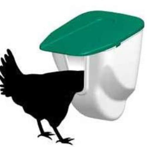 כלי אוכל V-FEEDER ייחודי לעופות 2.5 ק"ג OLBA
