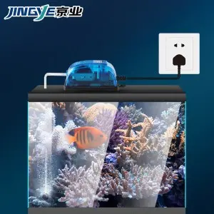 משאבת אוויר חשמלית 2 יציאות לאקווריום BS-410 JINGYE – תמונה 3