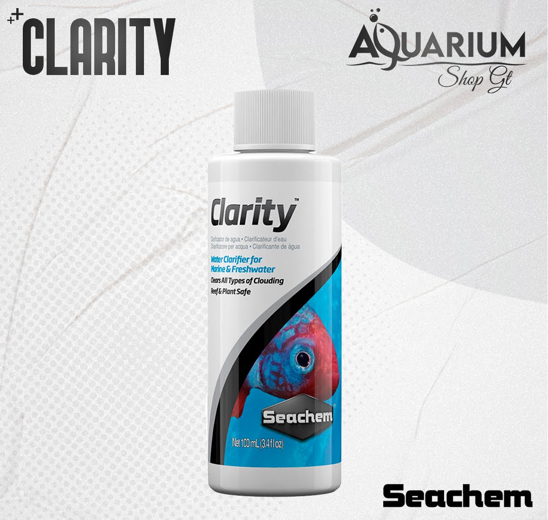 מצליל מים קלריטי סיכם 100 מ"ל תוצרת ארה"ב Seachem Clarity