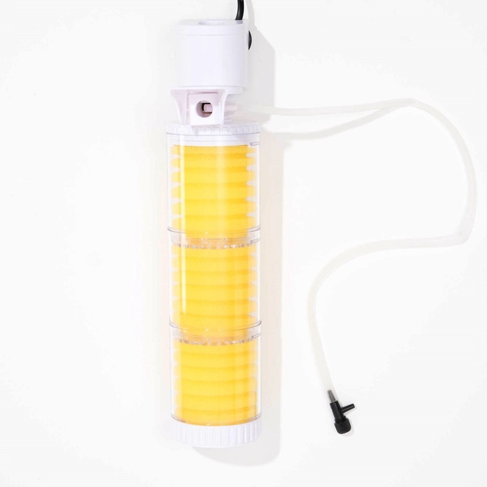 פילטר פנימי 3 כוסות 1000 ליטר JY8400F 25W – תמונה 2