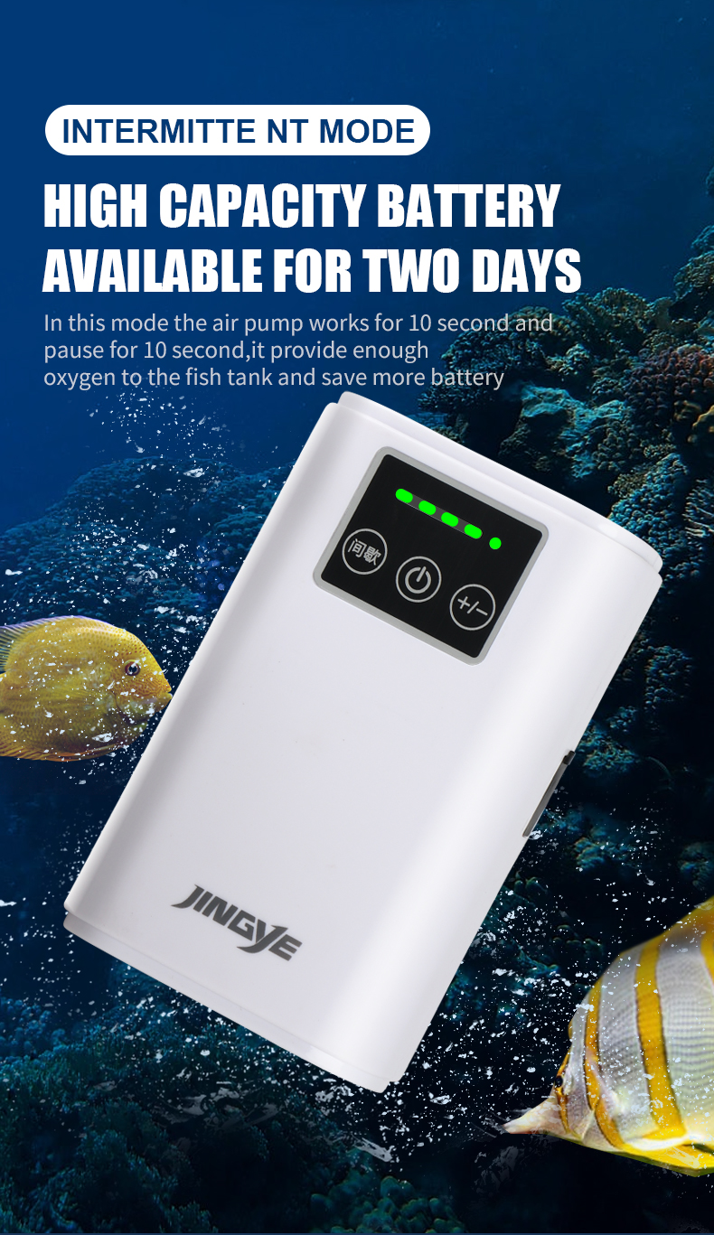 משאבת אוויר נטענת 2 יציאות YE-LD30 3.5W – תמונה 11